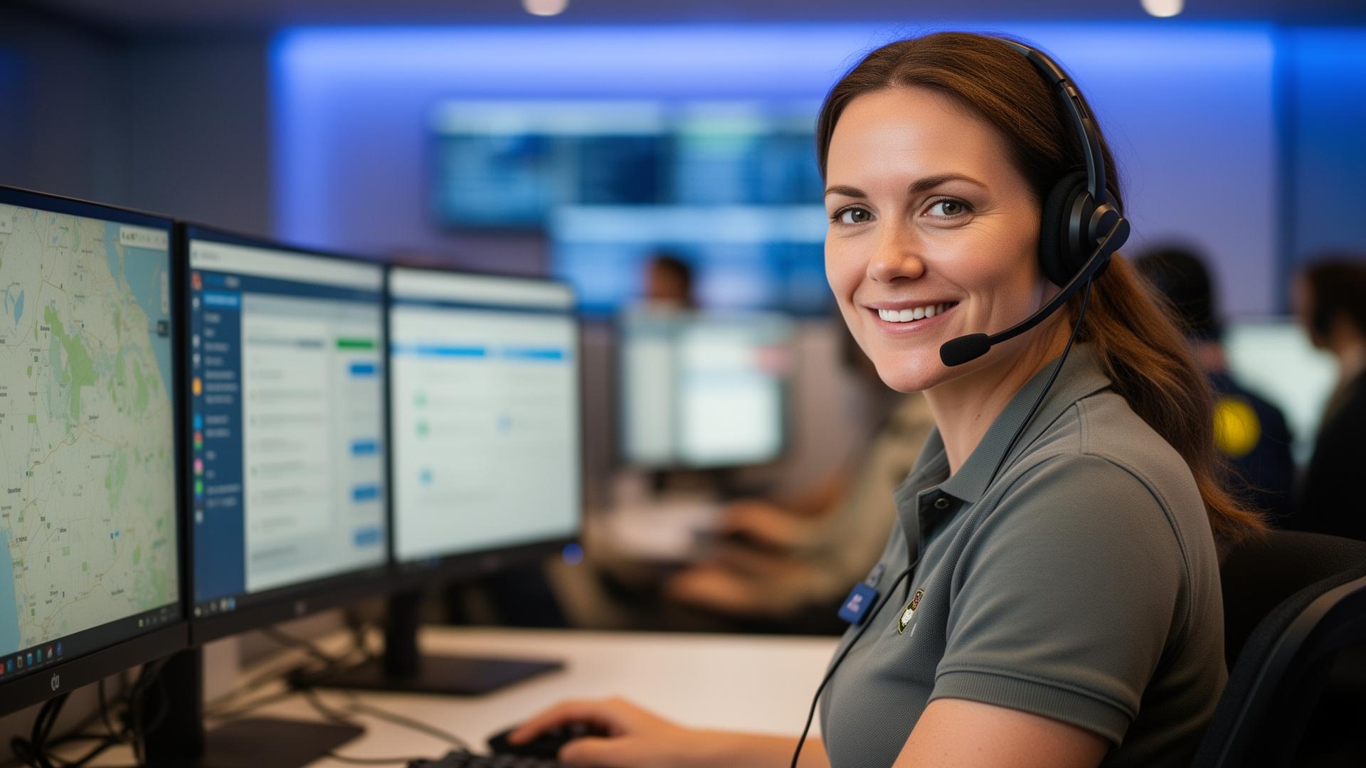 VitalCall responder in monitoring centre